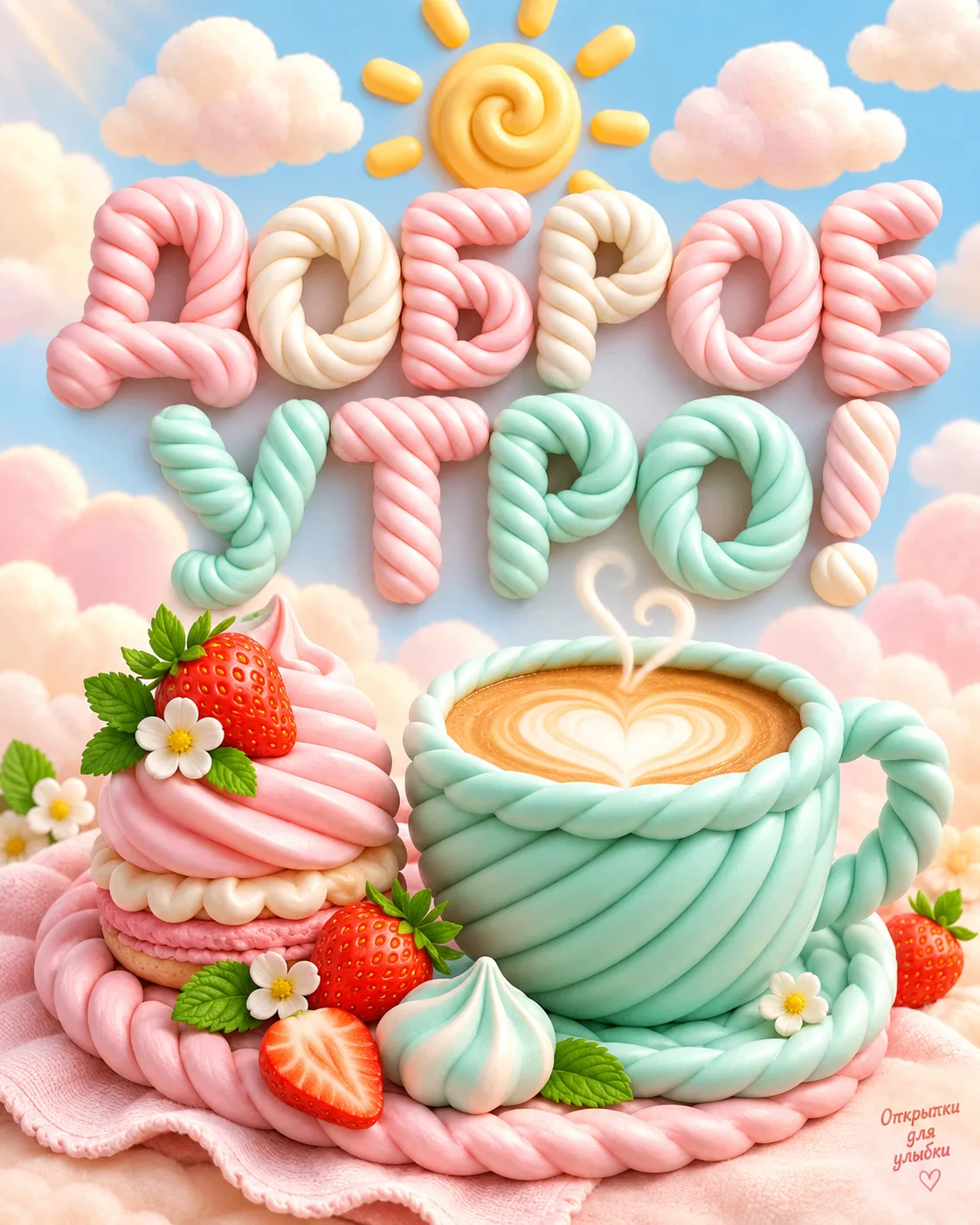 ☀️ Пусть утро будет сладким, кофе тёплым, а настроение таким, чтобы хотелось обнять вес...