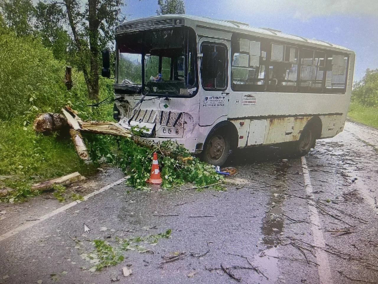 Пассажирский автобус врезался в дерево под Глазовом

На 2‑м километре автодороги Глазов — Карсовай 1