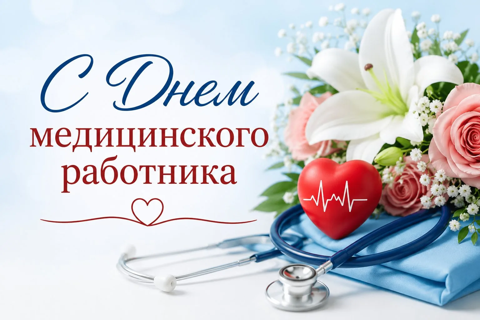 Поздравляем с Днем медицинского работника!

Этот праздник посвящен тем людям, которые каждый день сп