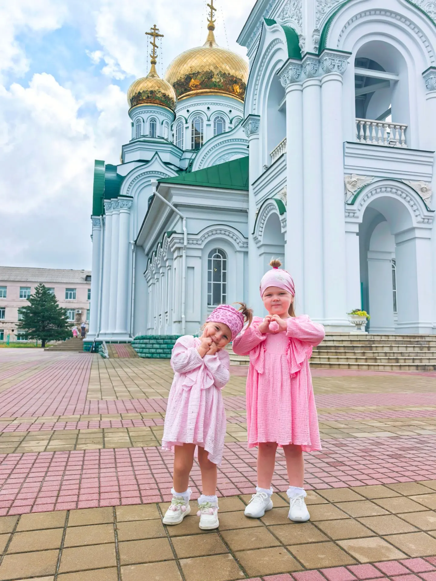 Съездили на причастие сегодня🙏 🩷🌸