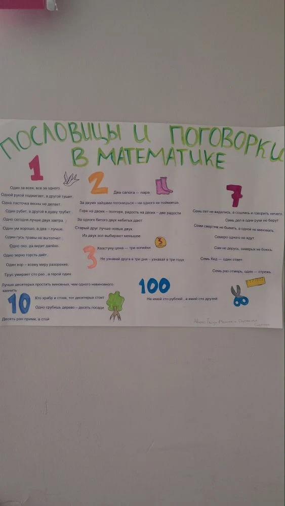 🎓✨ Итоги Недели математики: 🔢📚  🗓️ 13 марта, завершилась насыщенная неделя математики в нашей школе!