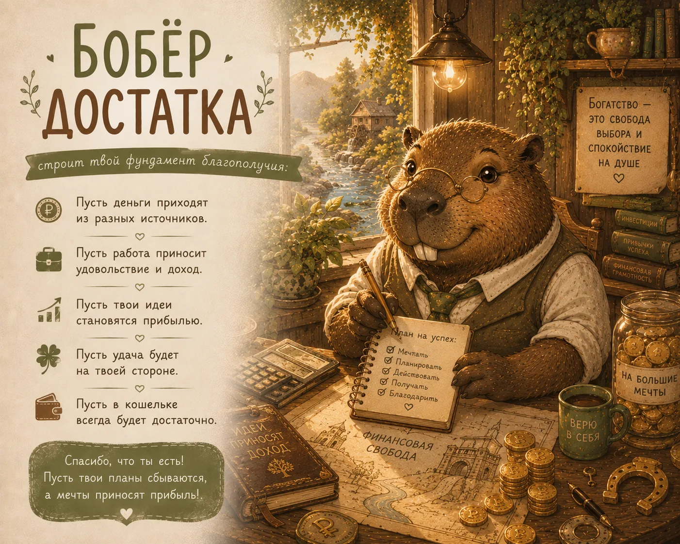 Вас посетил Бобёр Достатка. Прислушайтесь к нему! 💖

Открытки в MAX ️💌Подписаться
