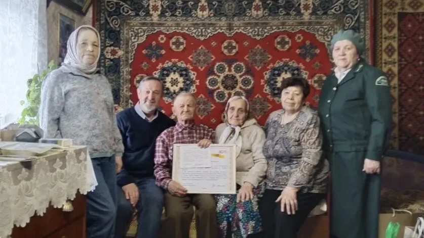 Труженику тыла Александру Баранову из Старой Пристани исполнилось 95 лет  Сегодня 95-летний юбилей о