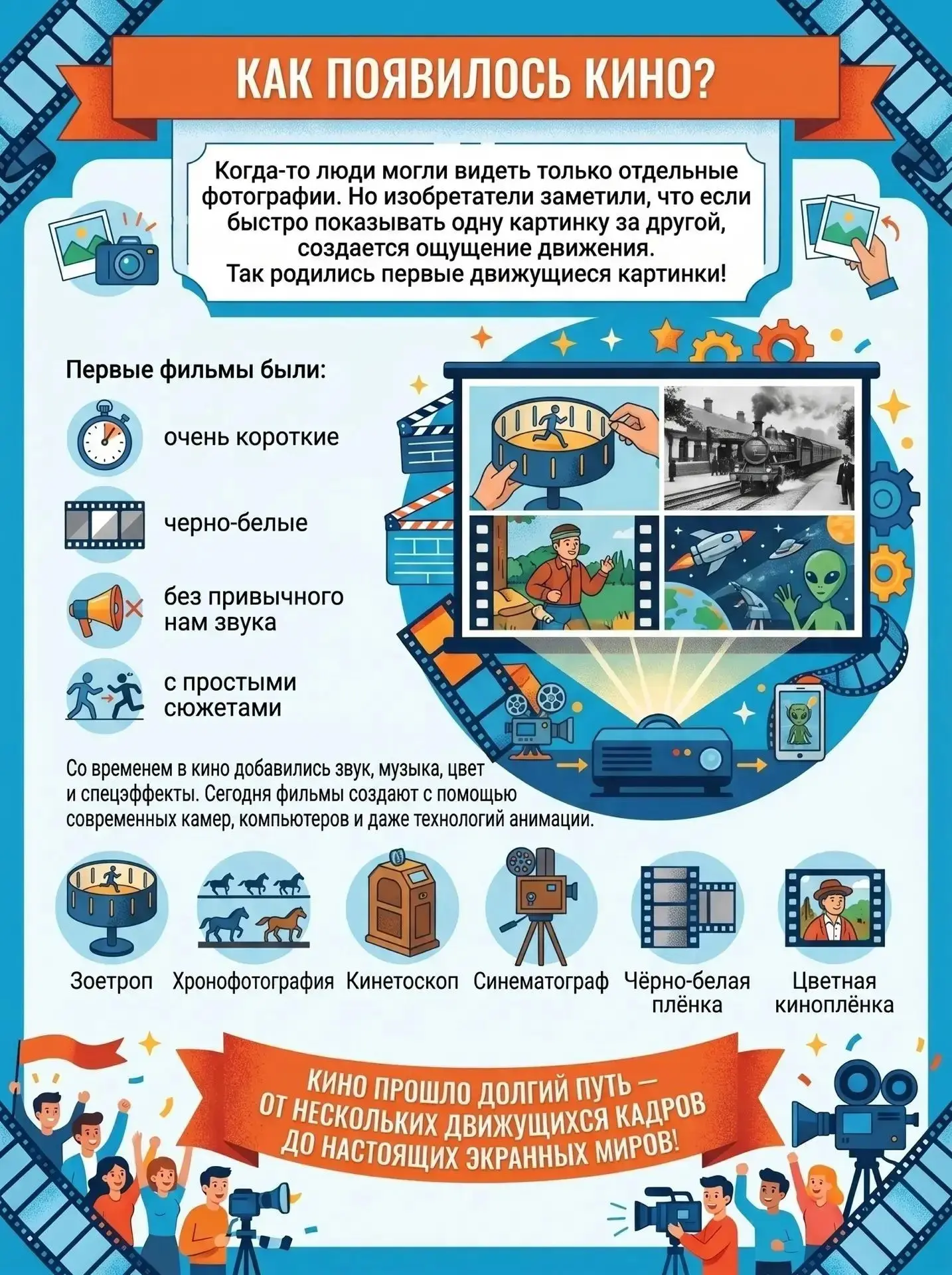 🎬 27 августа — День российского кино! 🎞️✨