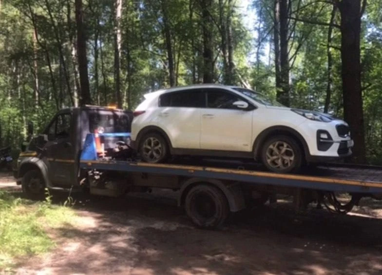 В Высоковском бору пресекли нарушения режима охраны
