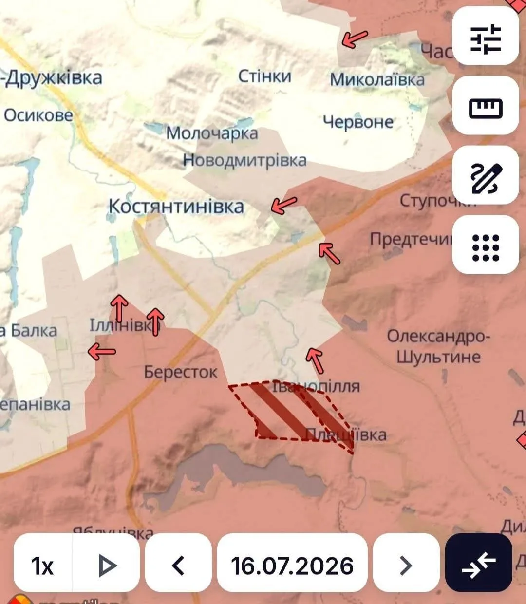 ❗ Российские войска подошли к Константиновке на расстояние выстрела – Эстоооунская разв...