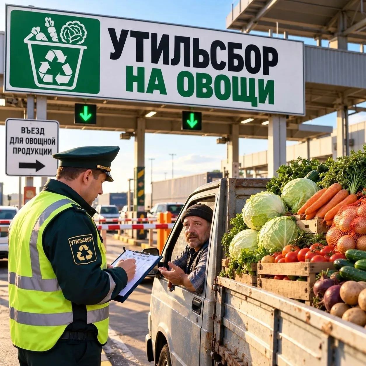 🥒 Импортные овощи могут обложить утильсбором