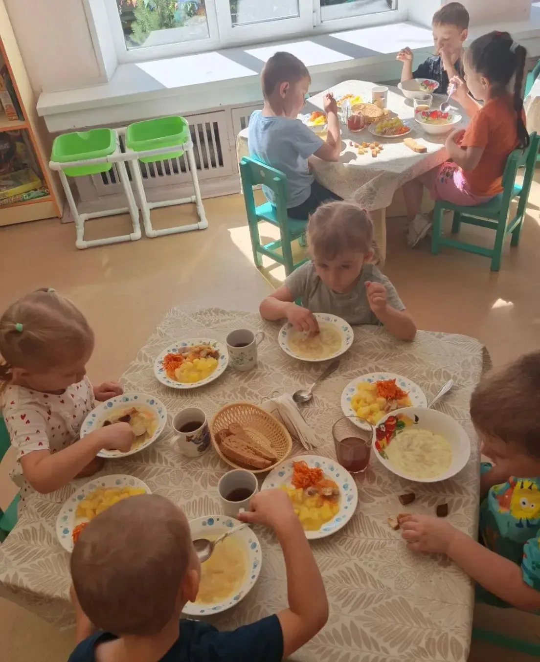 Все за стол!🍗 Обед готов!🍖