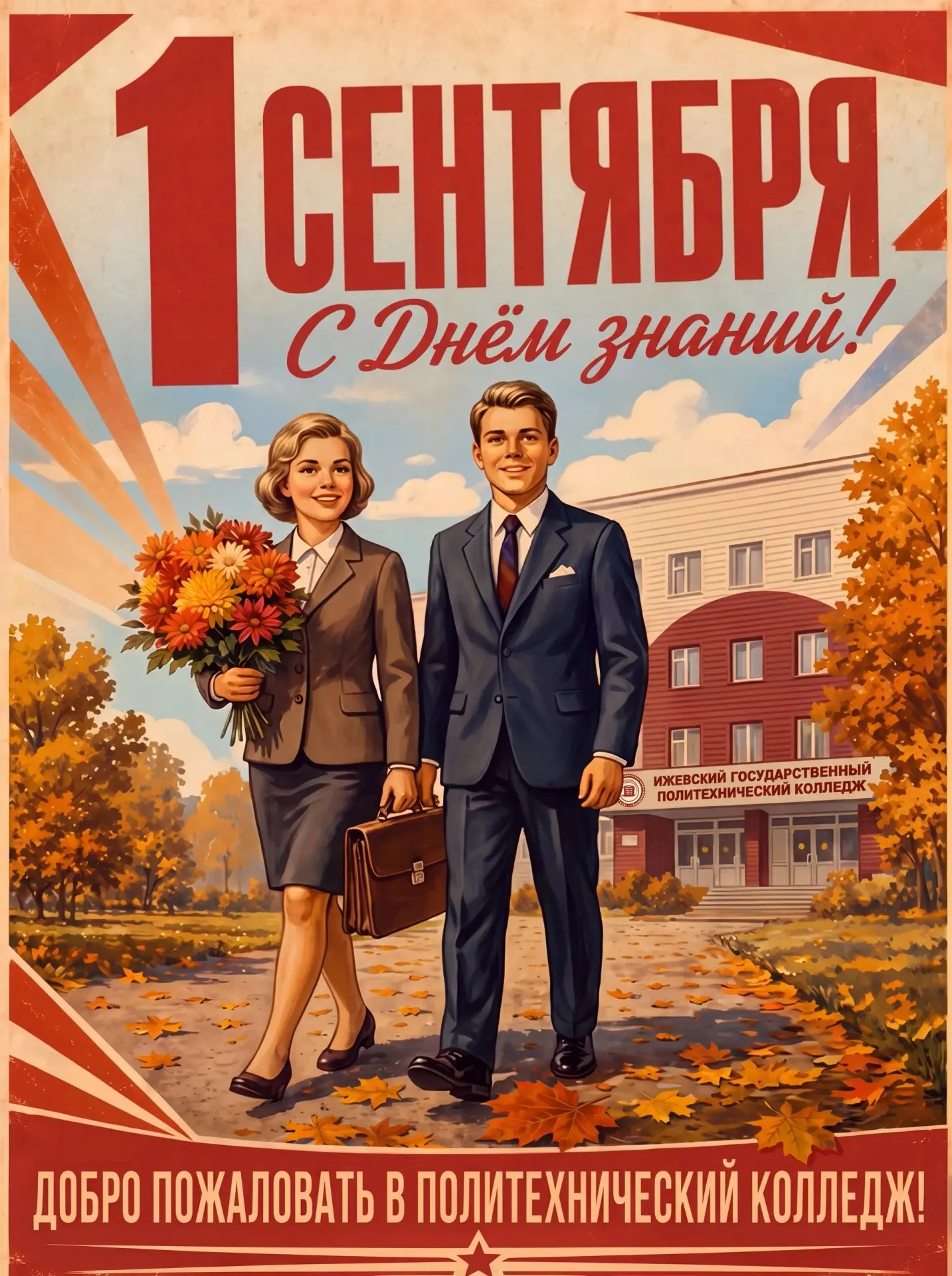 🎓 Первое сентября — это всегда начало новой главы. Сегодня коридоры нашего колледжа сн...