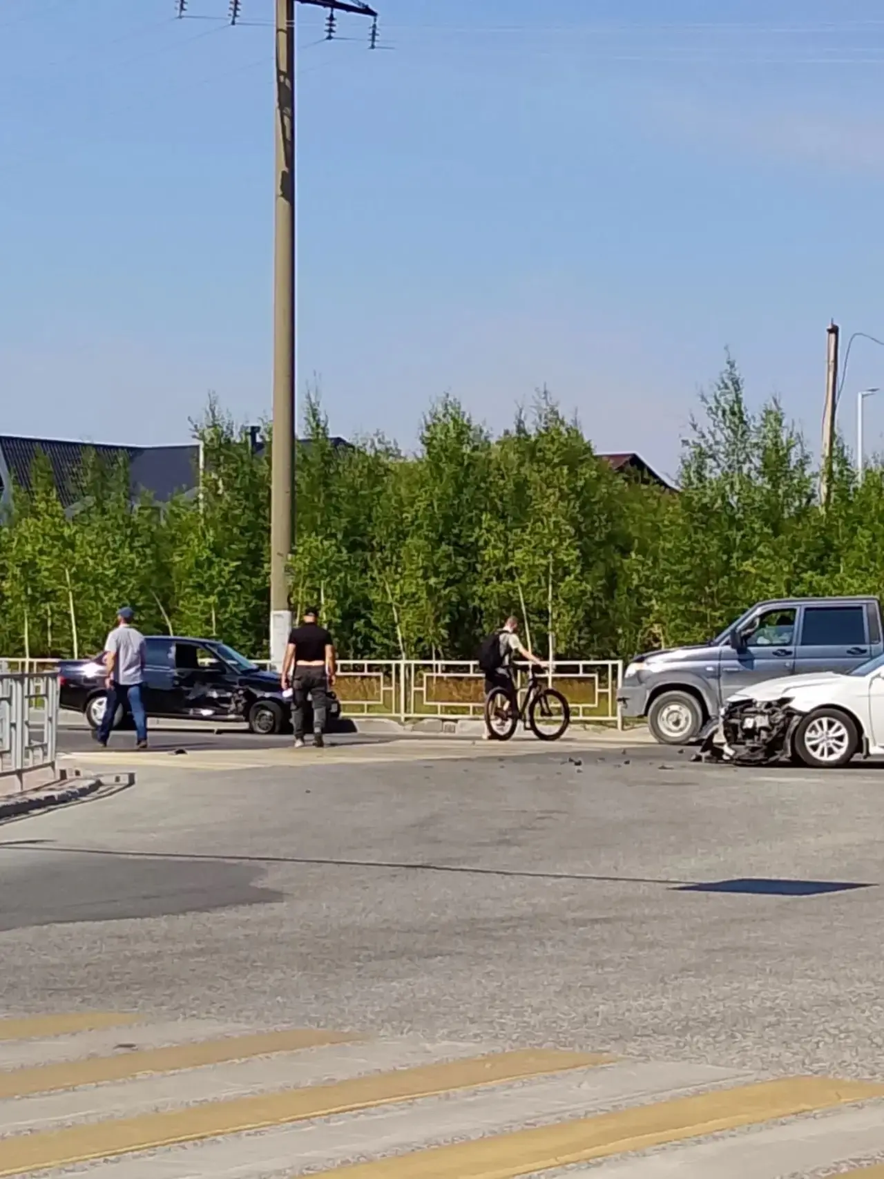 ДТП на перекрестке Никавтоцентра