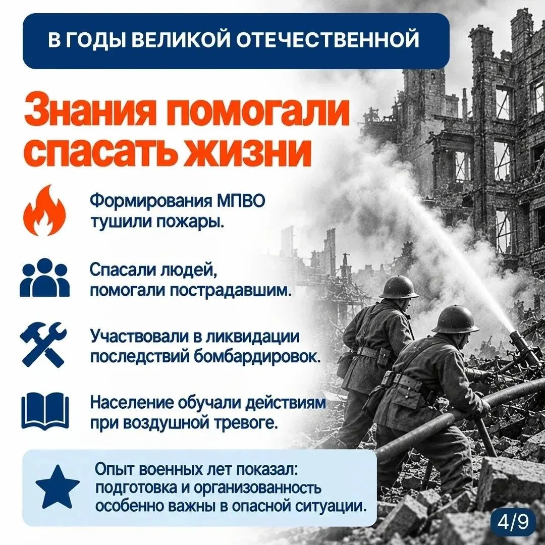 4 октября - День гражданской обороны Российской Федерации