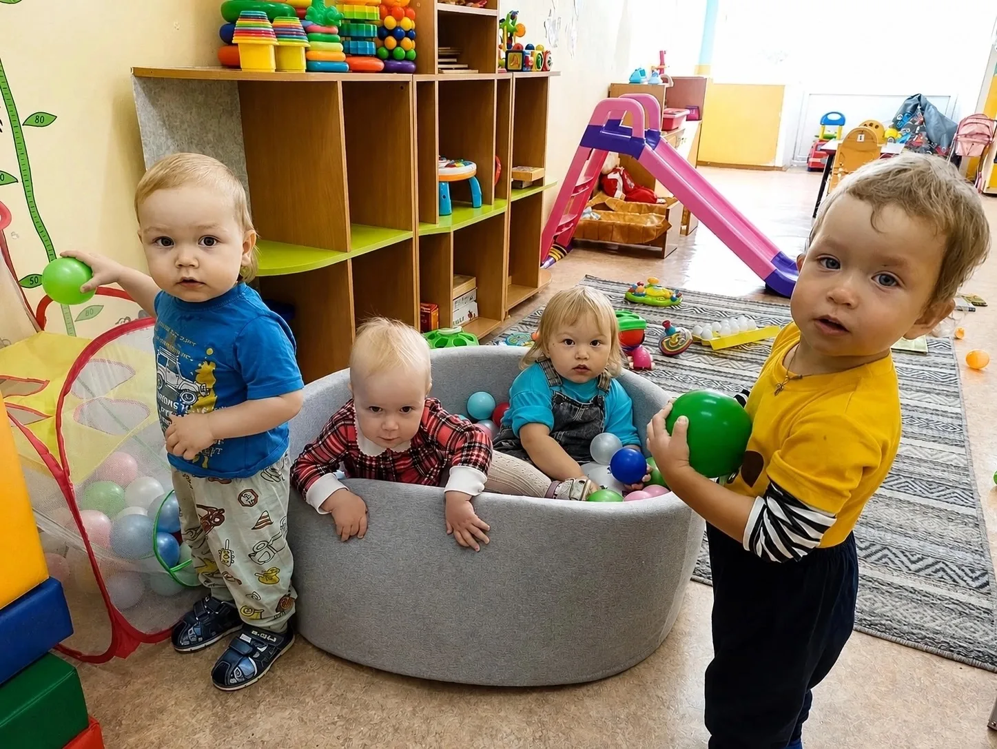 🧸🥎🚙 Как наши малыши покоряют детский сад