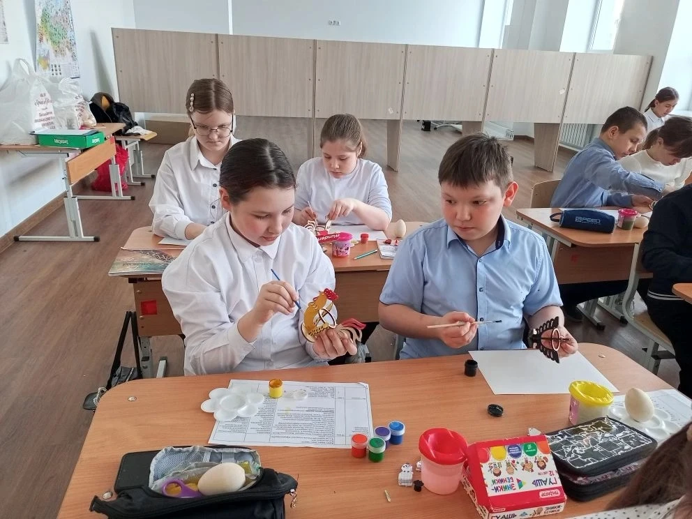 Совсем скоро наступит светлый праздник Пасхи, и ребята из 4 "Е" класса уже окунулись в предпраздничн