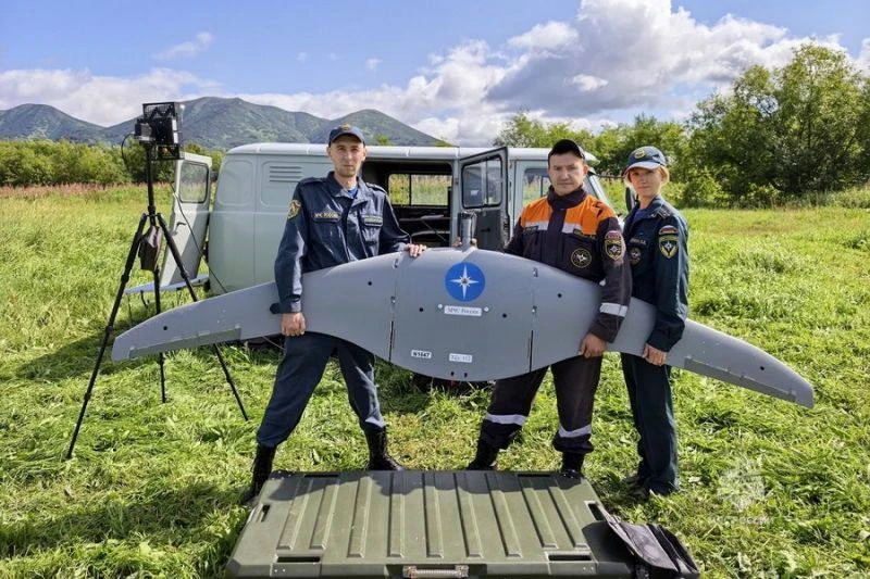 🚁 На Камчатке провели первый учебно-показательный полёт беспилотника Supercam S 350