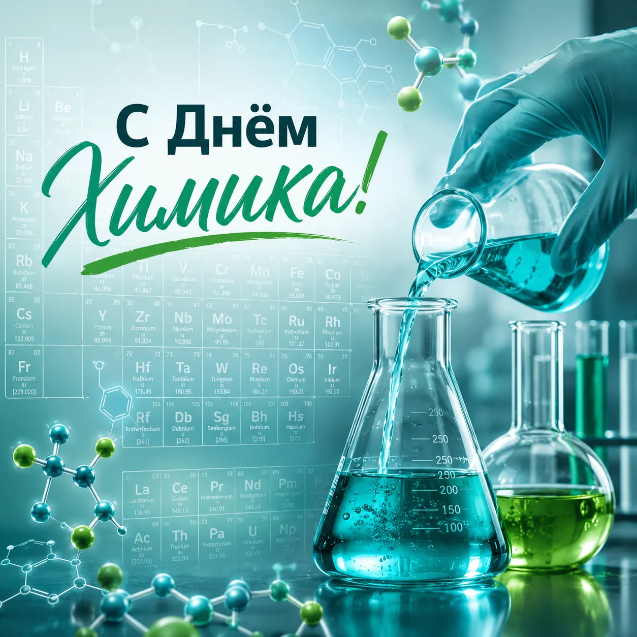 Поздравляем с Днём Химика всех причастных!