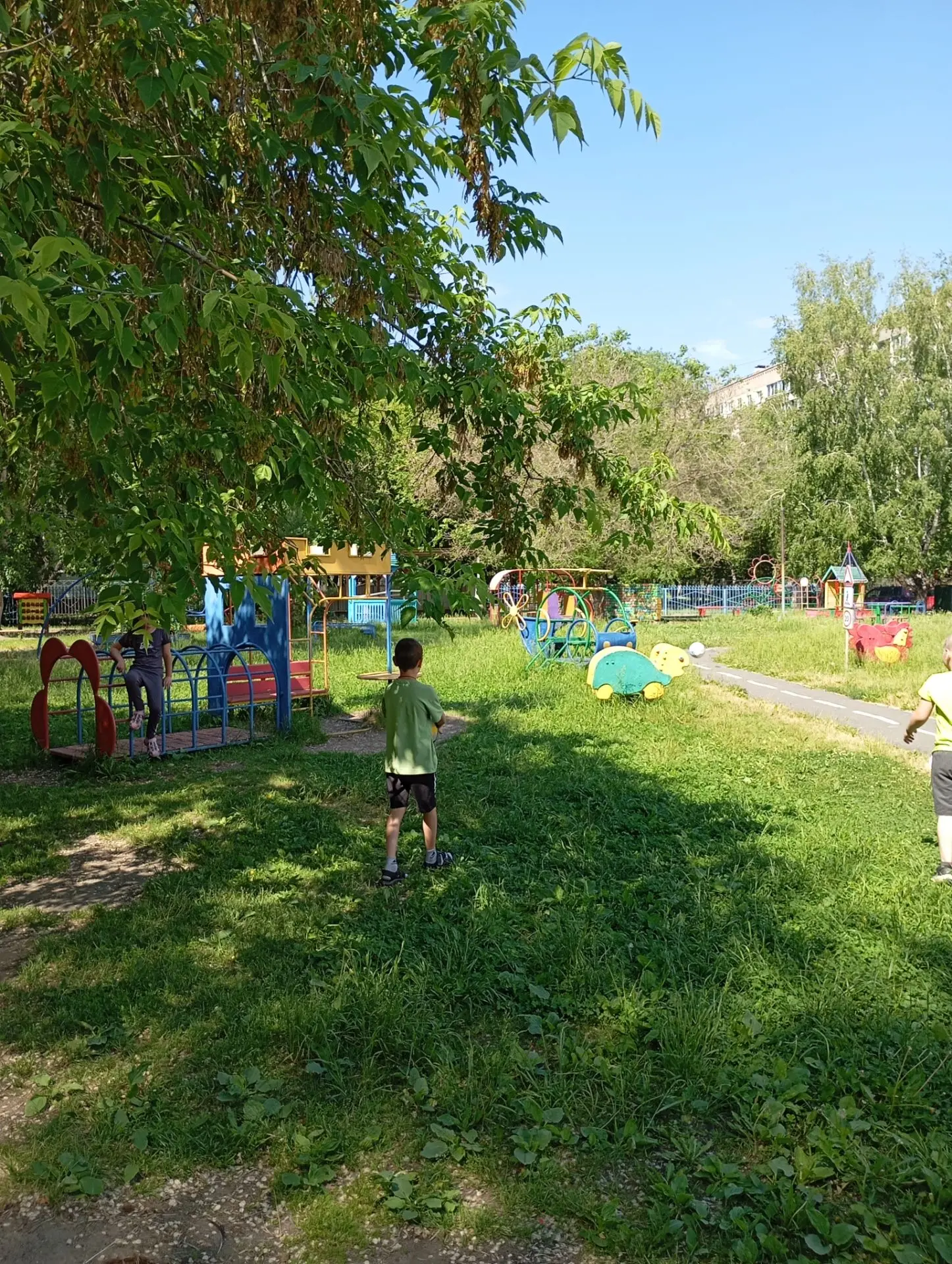 У нас в " Дельфинчике" найдется место и для футболистов- любителей!