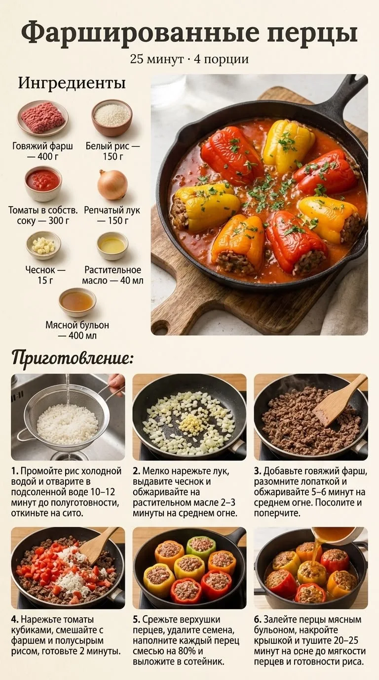 Фаршированные перцы