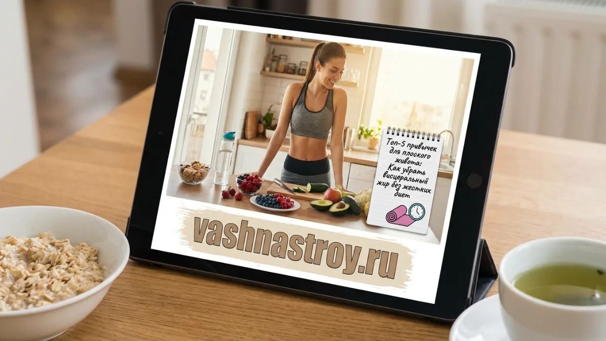 Как убрать выпирающий живот, если диеты больше не работают? 🛑