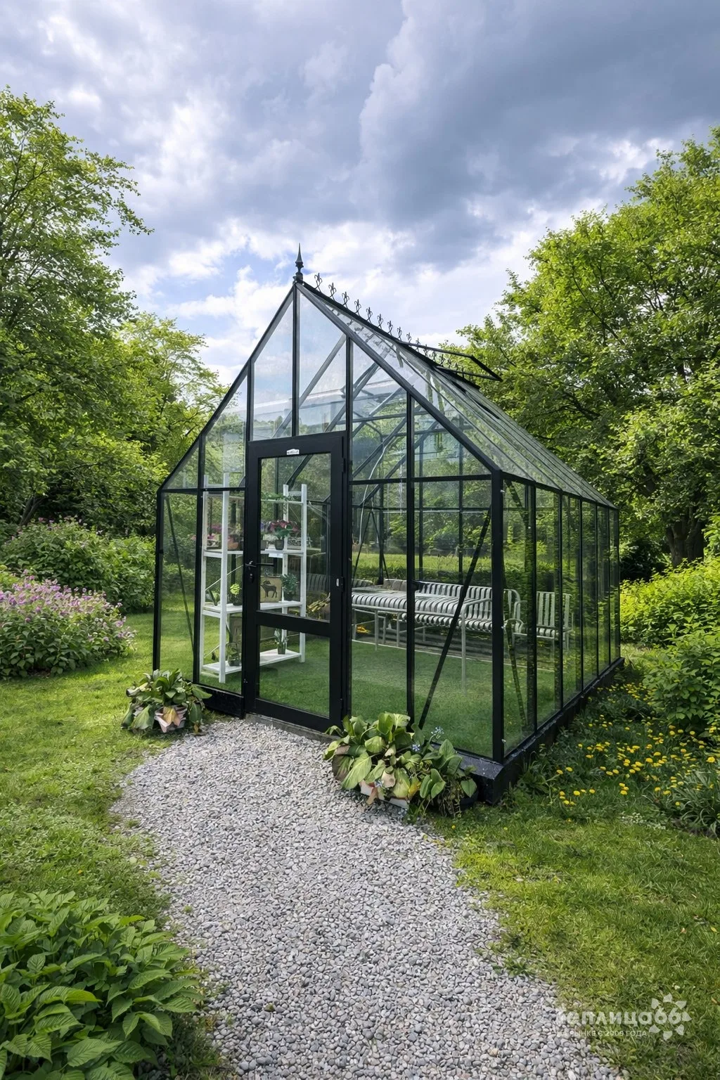 Есть теплицы, которые просто выполняют функцию.