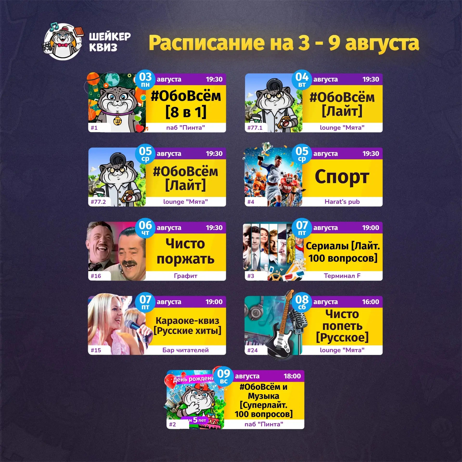 Медиа публикации