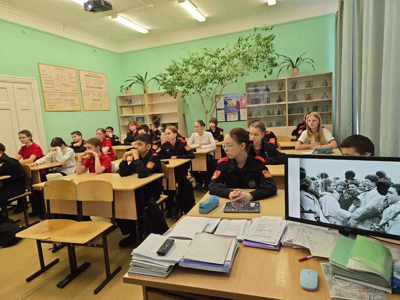 Интерактивный урок памяти в стенах нашей школы  В нашей школе прошёл необычный урок истории, посвящё