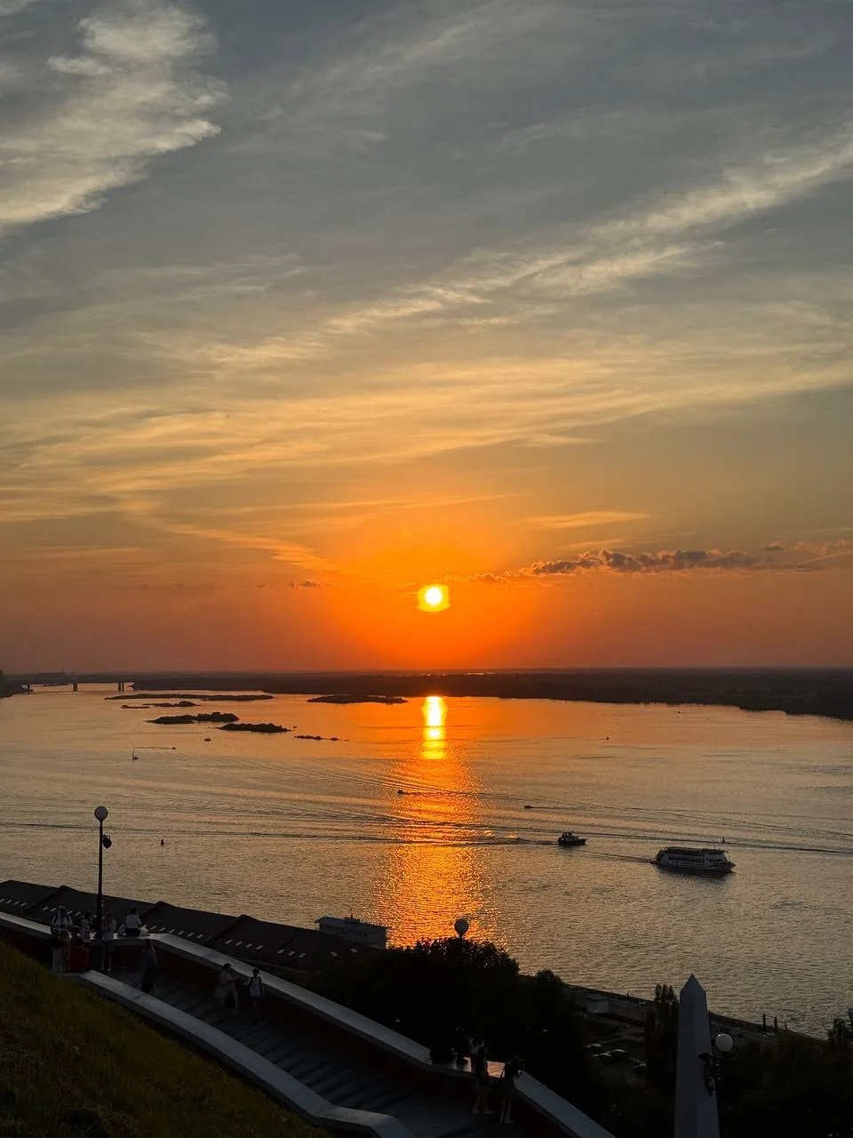 Любимое занятие летом - смотреть закаты в Нижнем Новгороде  😍