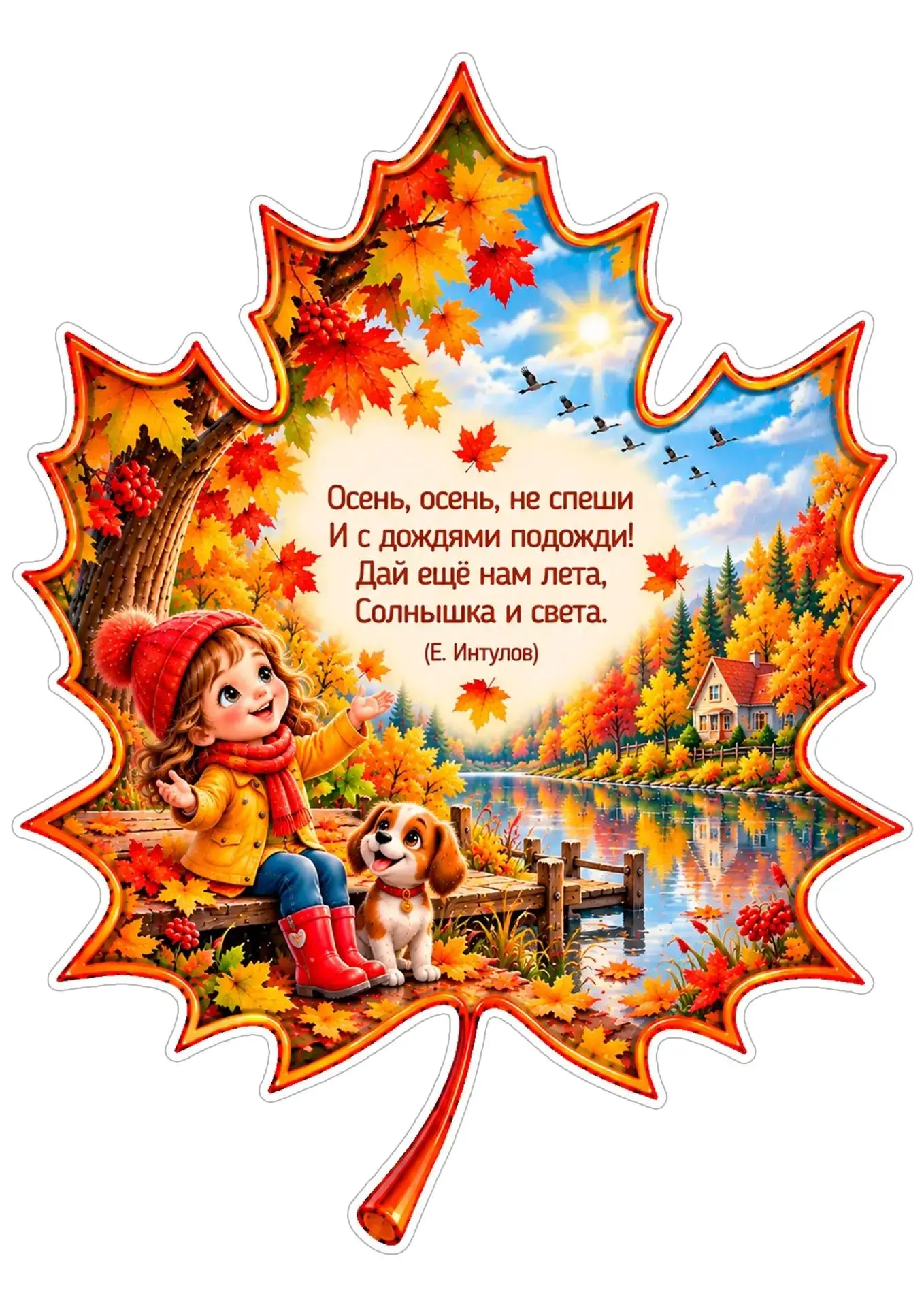 Осень - удивительное время года, которое вдохновляет поэтов на создание прекрасных прои...
