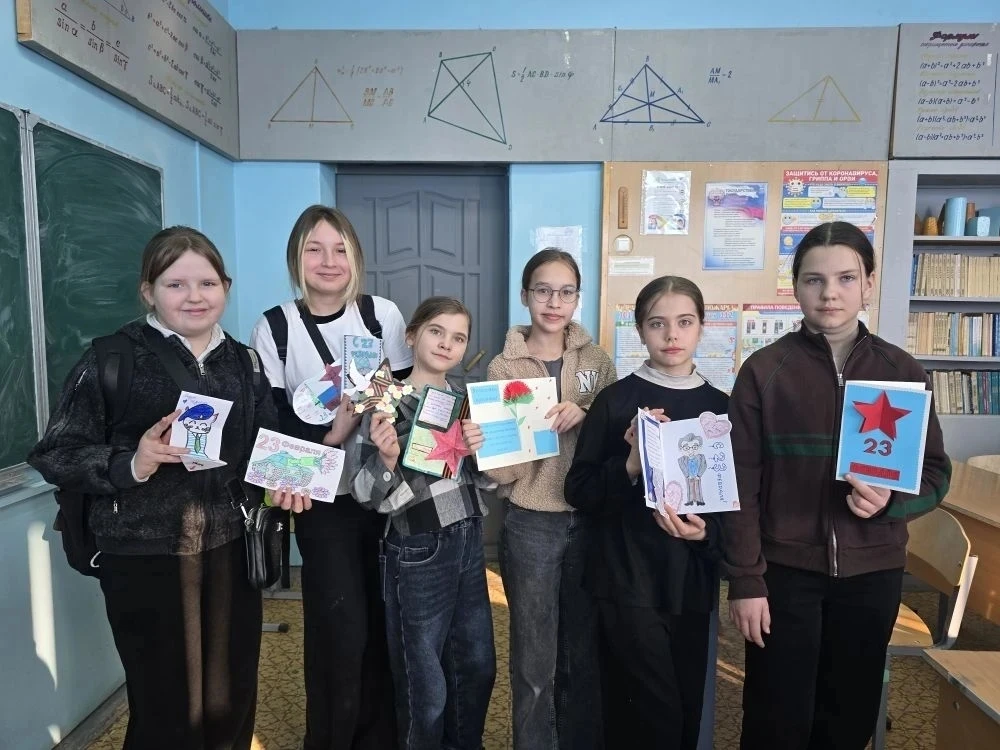 💫Учащиеся нашей школы приняли участие в акции "Внуки по переписке" совместно с благотворительным фон