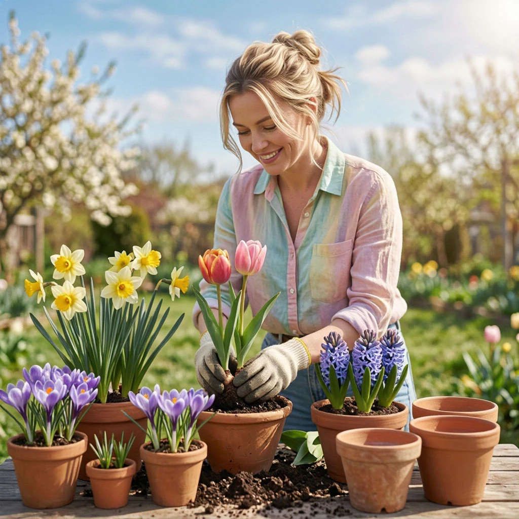 🌷 А можно и в горшки!