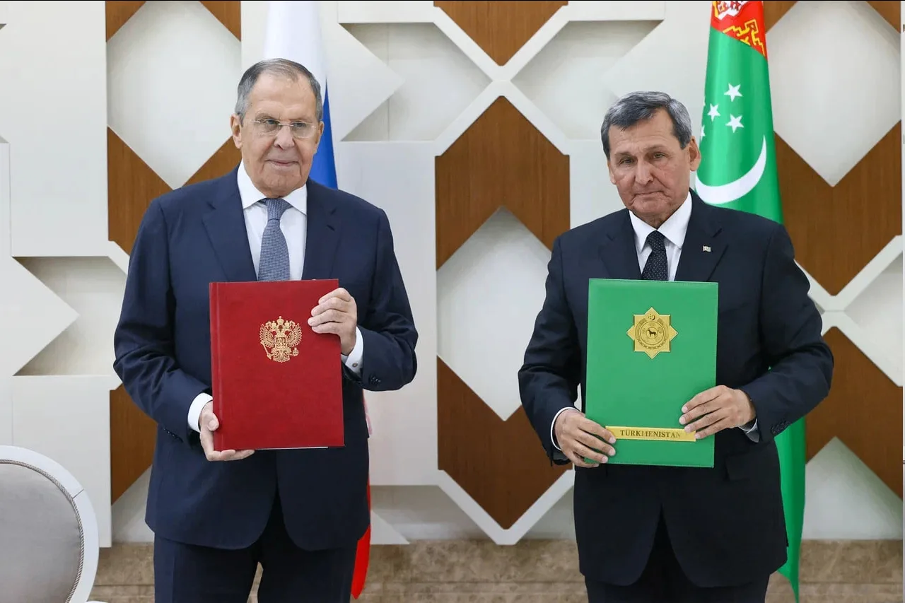 🇷🇺🇹🇲 Министр иностранных дел С.В.Лавров принял участие в церемонии подписания Прогр...
