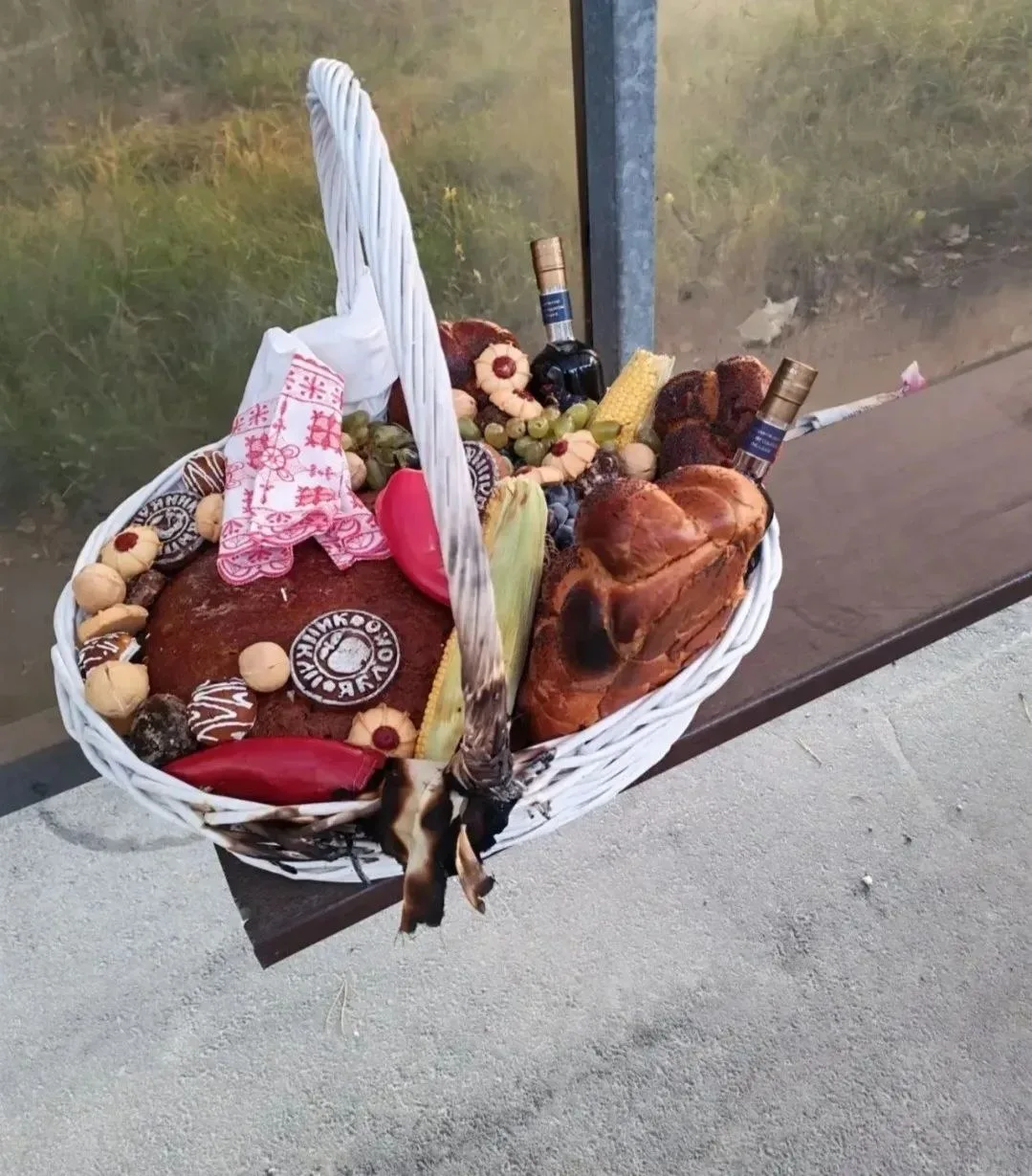 ⚠️🛒🍾🥗В области кто-то разбрасывает продуктовые корзины