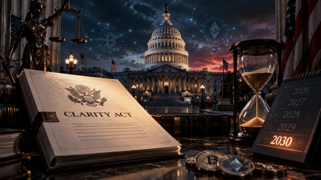 CLARITY Act могут отложить до 2030 года — сенатор Ламмис