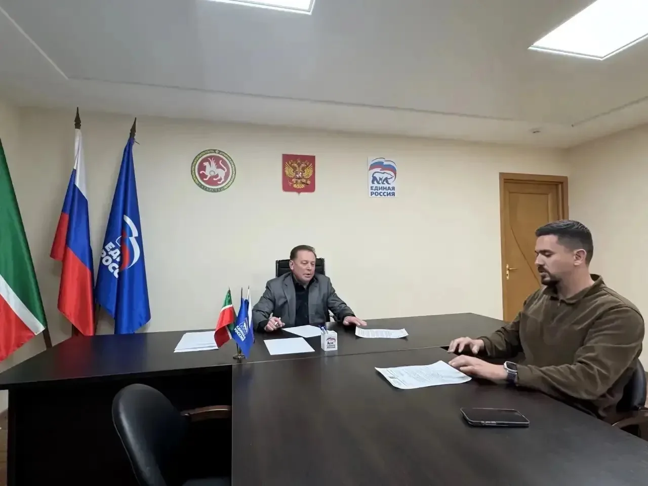 Сегодня в Нижнекамске провёл первый приём граждан в рамках работы девятого созыва.