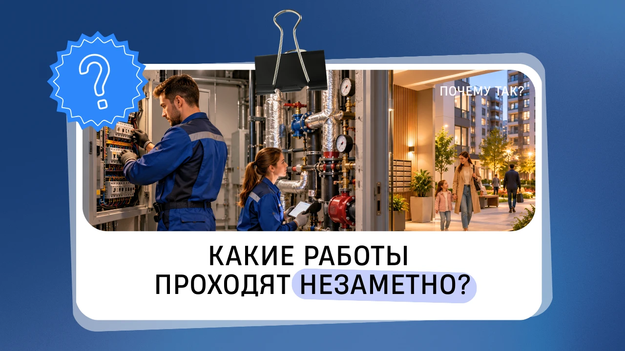 Часть работ в доме нужна именно для того, чтобы неисправность не успела стать заметной ⤵️