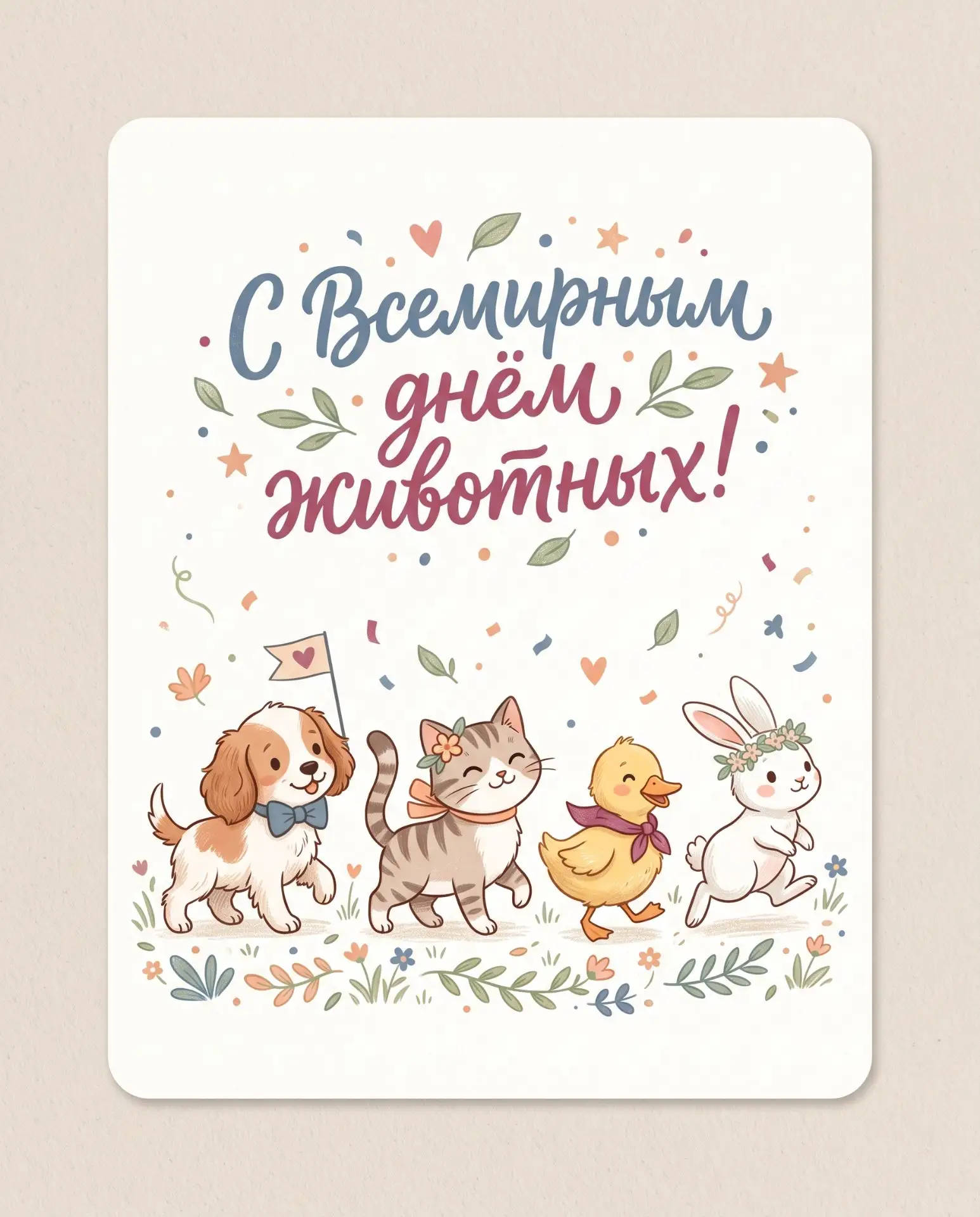 С Всемирным днём животных 🐾