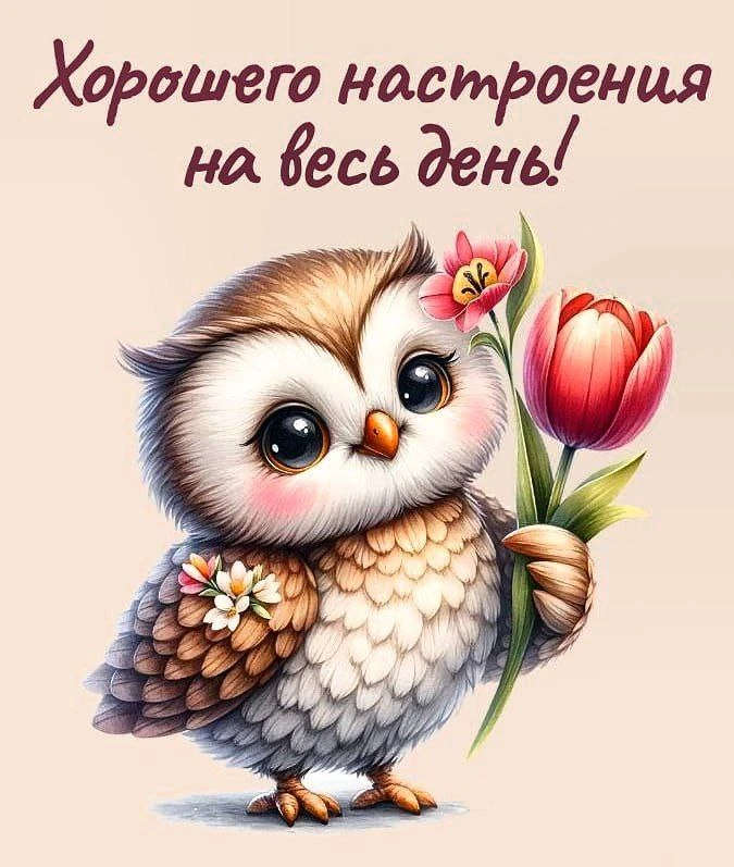 Доброго дня!🦉🌷
