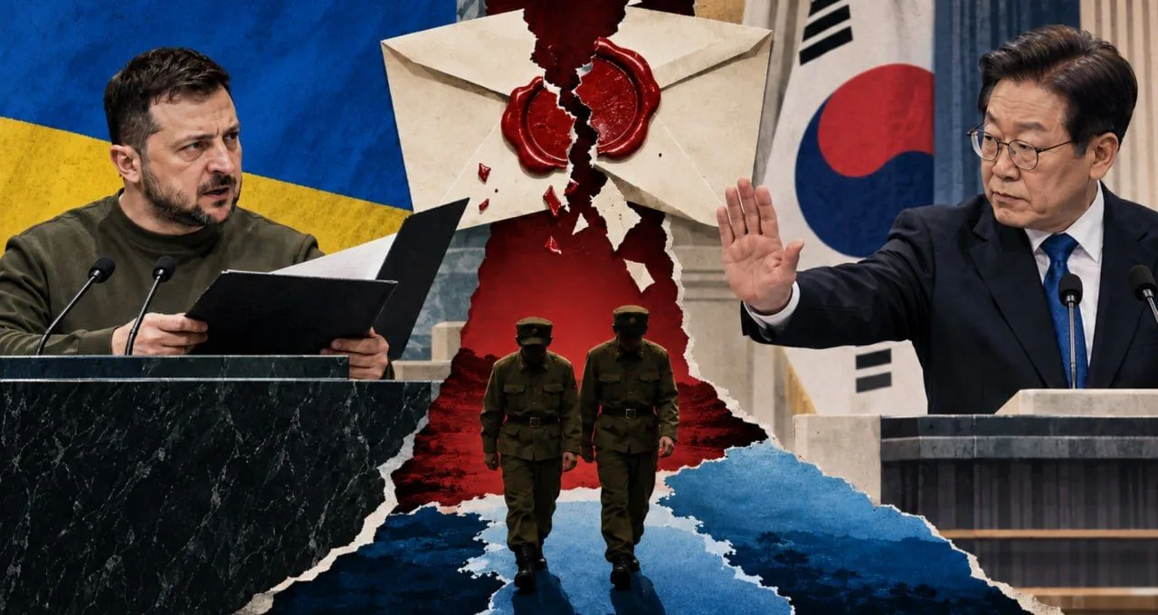 Южная Корея отзывает своего посла с Украины из-за разглашения Зеленским секретных данны...