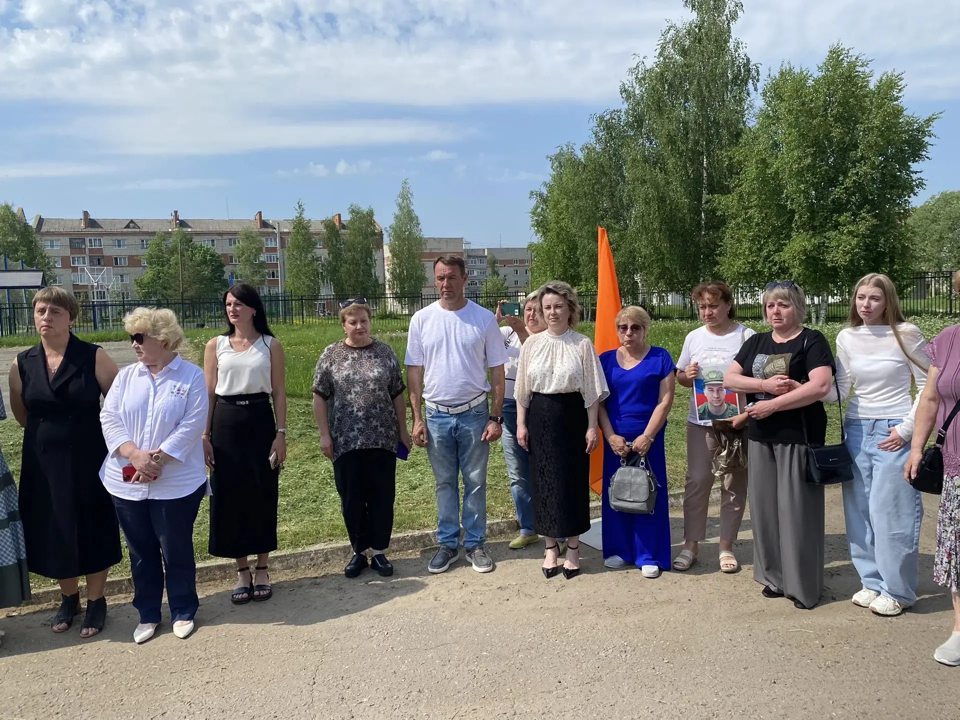 🕯️Аллея Героев: память, которая живёт.   🗓️ Сегодня, 22 мая, в центре образования «Средняя школа 8» 