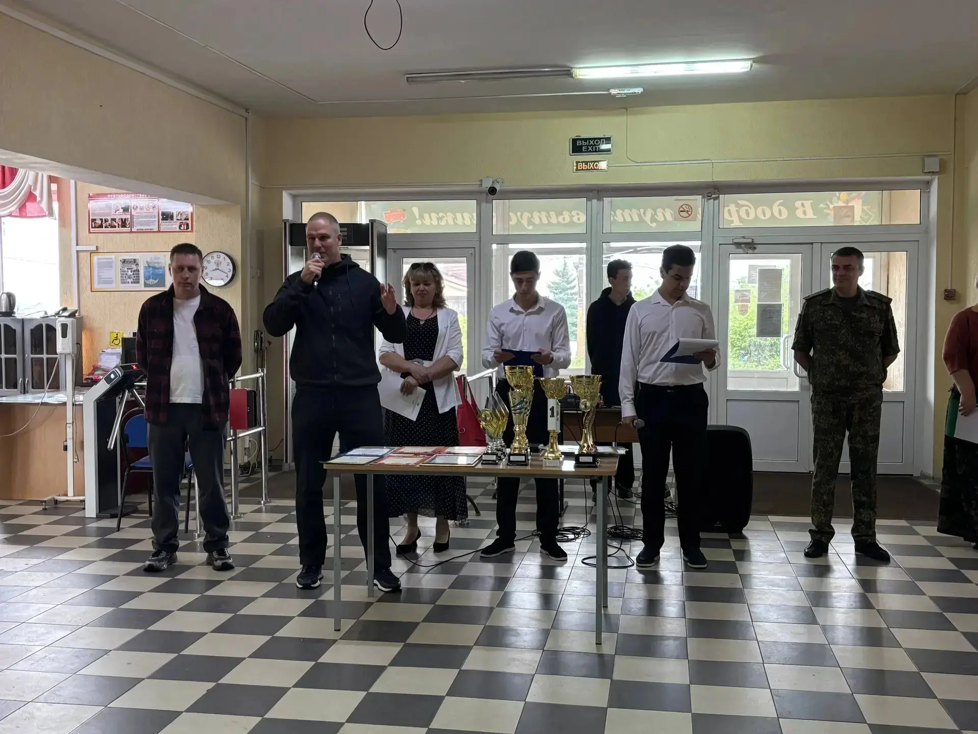 ✅Сегодня в нашей школе состоялось торжественное закрытие Пятидневных учебных военных сб...