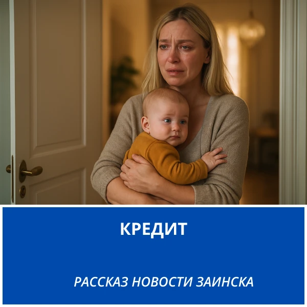 КРЕДИТ

Житейская история

Меня зовут Марина. Я сижу в декрете с двухлетним сыном, живу в однушке на