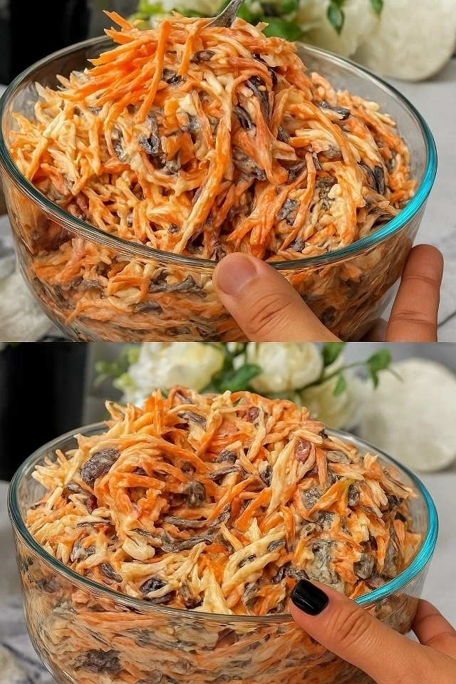🥗 Салат из 3 ингредиентов — и он реально разлетается первым! 💥