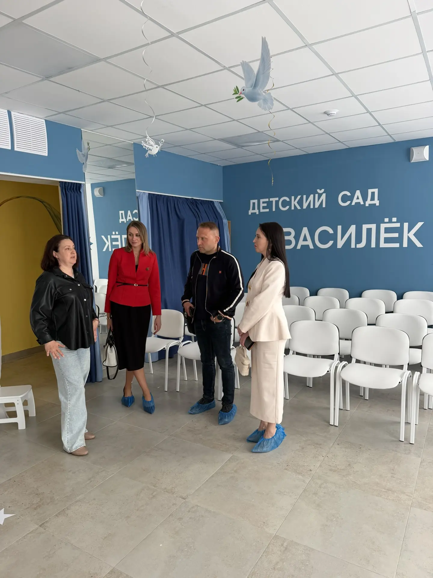 Сегодня поселок Васильево посетили представители регионального отделения РТ ВОО «Воспит...