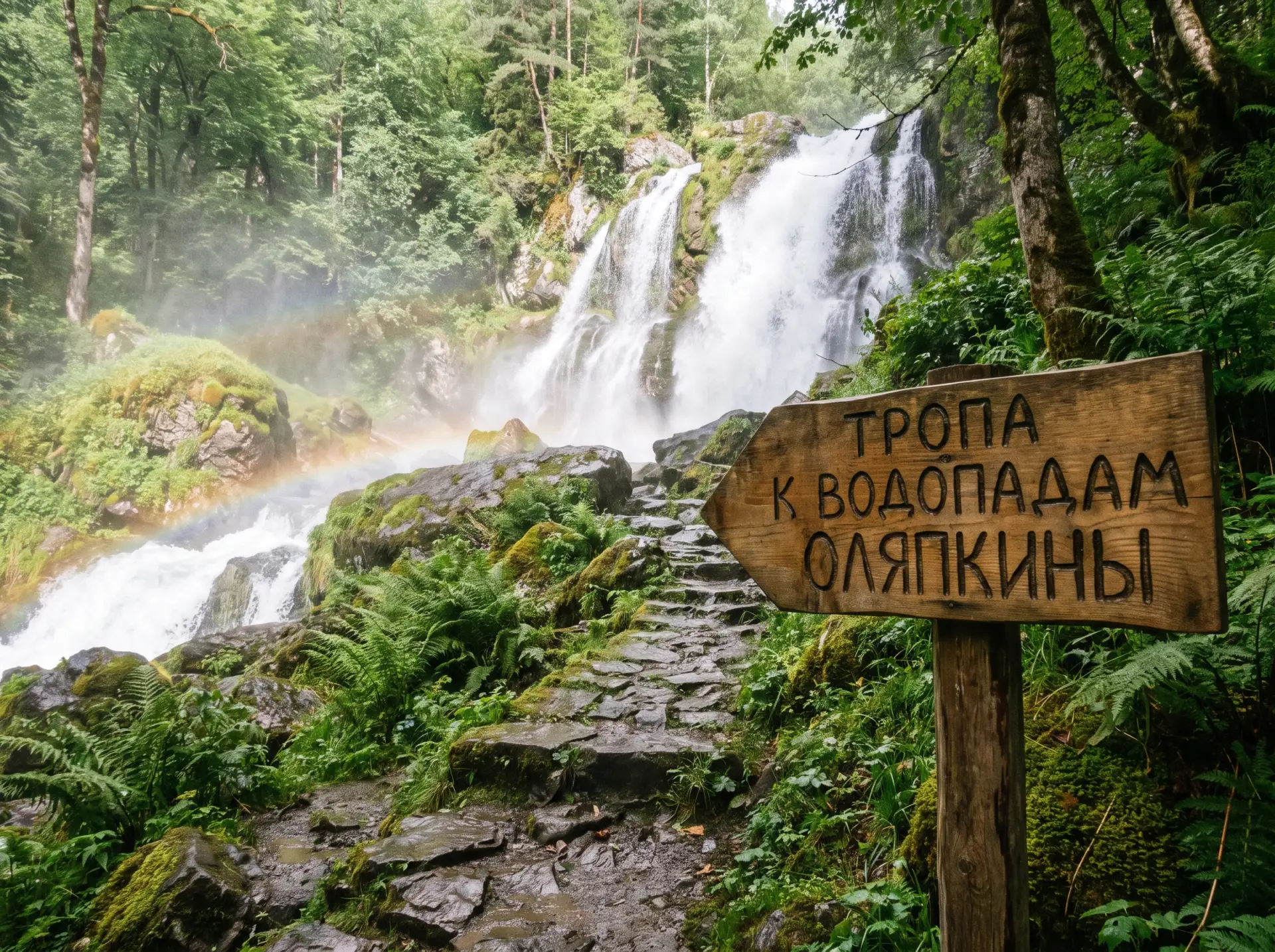 🥾💦 Тропа к водопадам Оляпкины: маршрут для новичков — просто, красиво и по силам кажд...