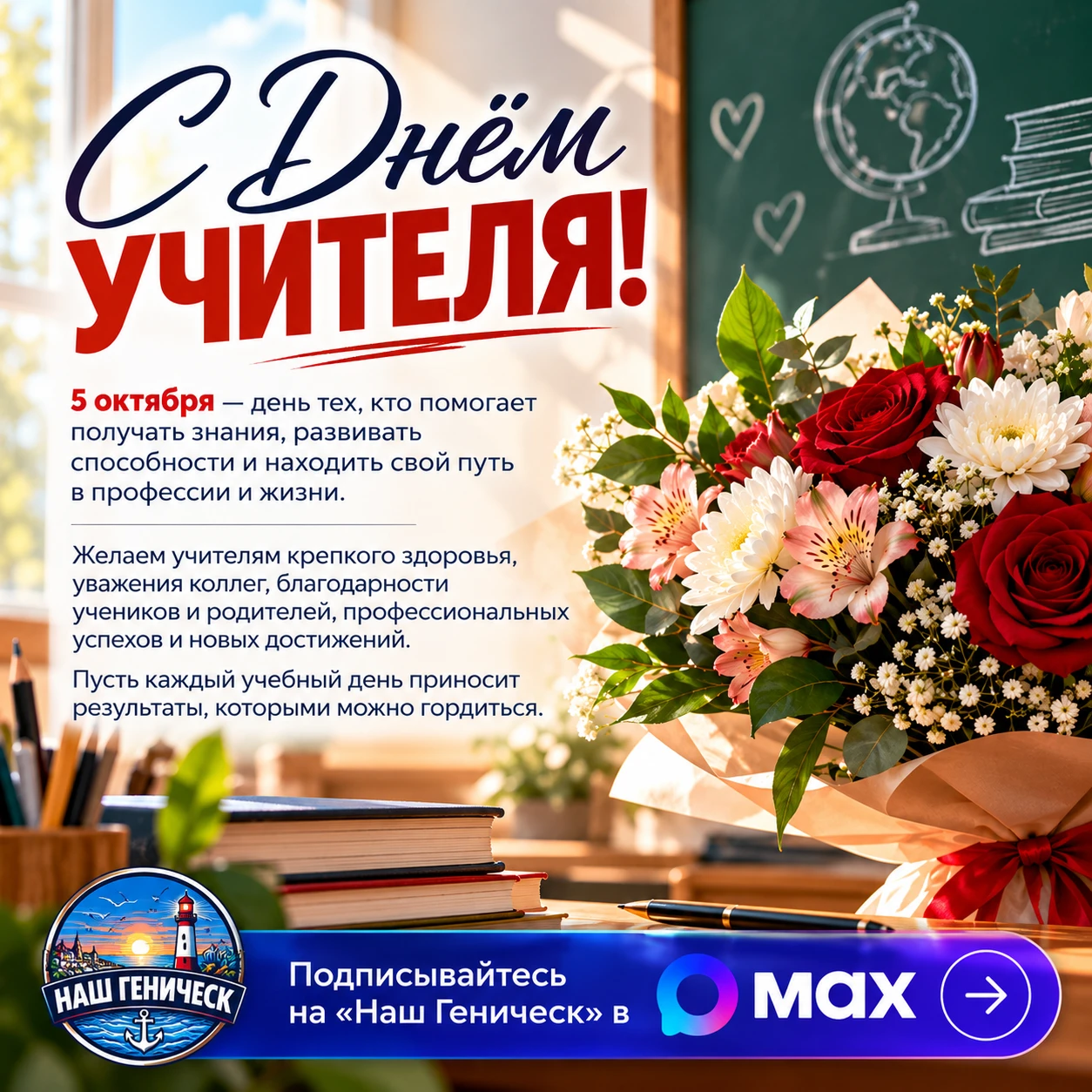 С Днём учителя!