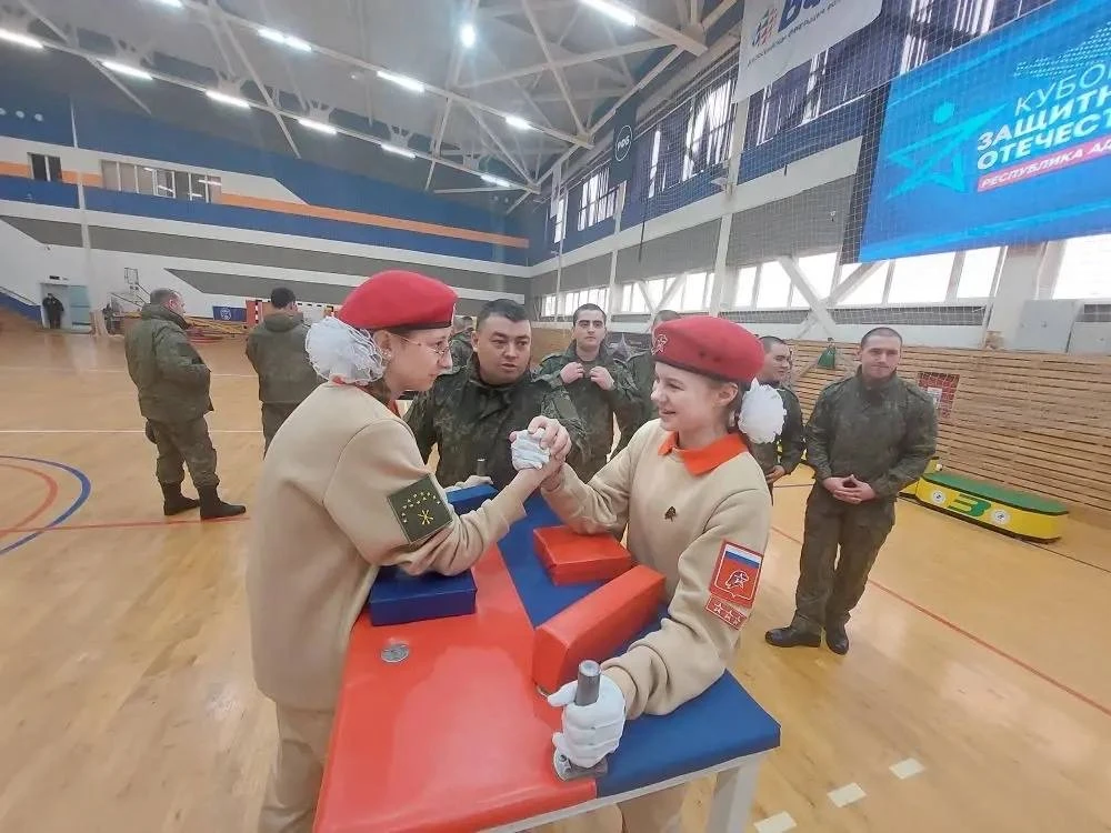 🇷🇺 ЮНАРМЕЙЦЫ НА КУБКЕ ЗАЩИТНИКОВ ОТЕЧЕСТВА  26 февраля в Майкопе прошло действительно важное событие