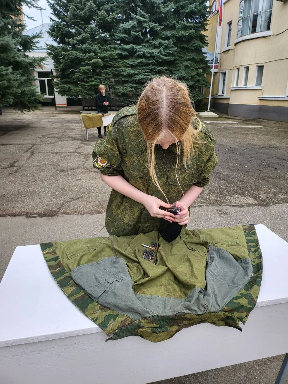 Отборочный этап Зарницы в полном разгаре.