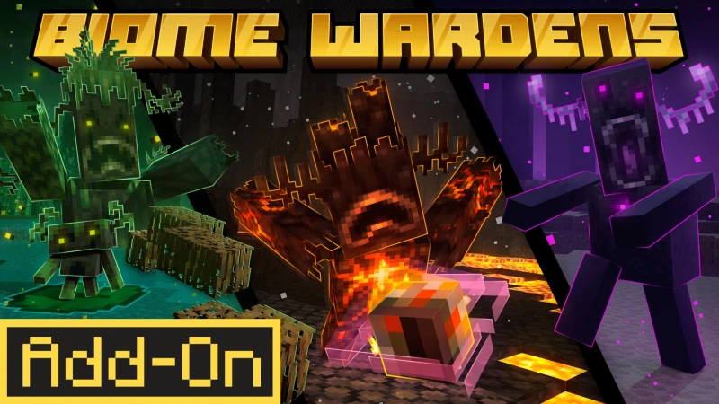 Add-on "Biome wardens"

Раскройте свой потенциал с помощью этого захватывающего дополнения, в которо