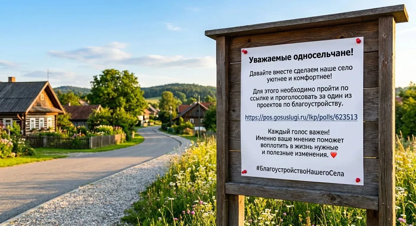 Уважаемые односельчане!