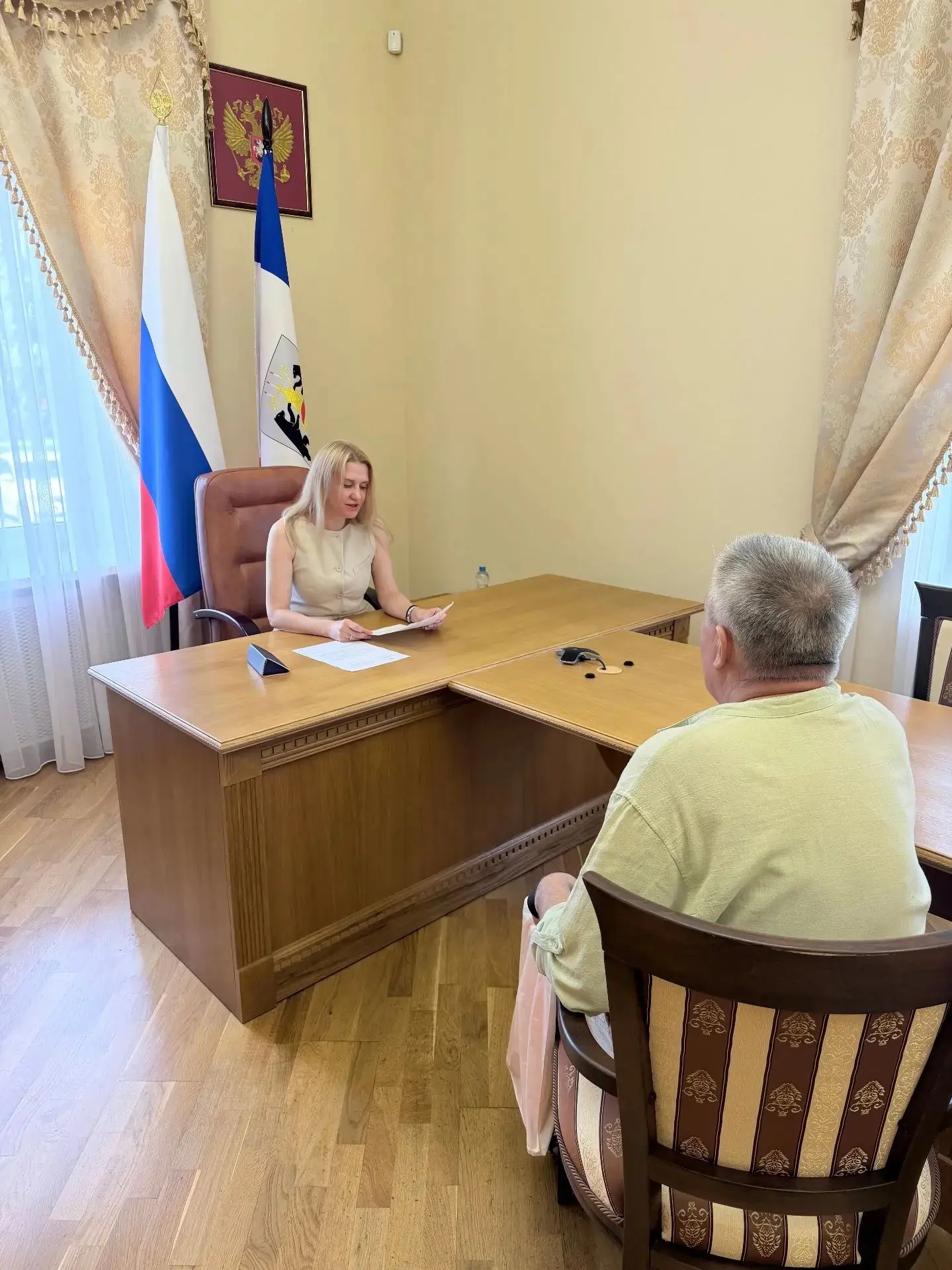 Руководитель МТУ Росимущества провела личный прием граждан 

👤 Руководитель МТУ Росимущества в Пско