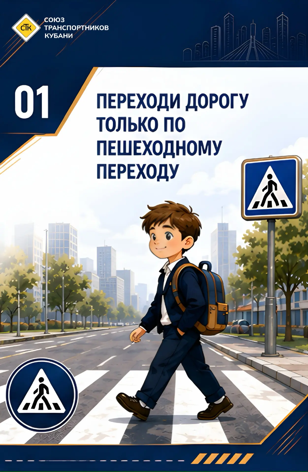 🤝📚 Повторите дорогу в школу с ребёнком